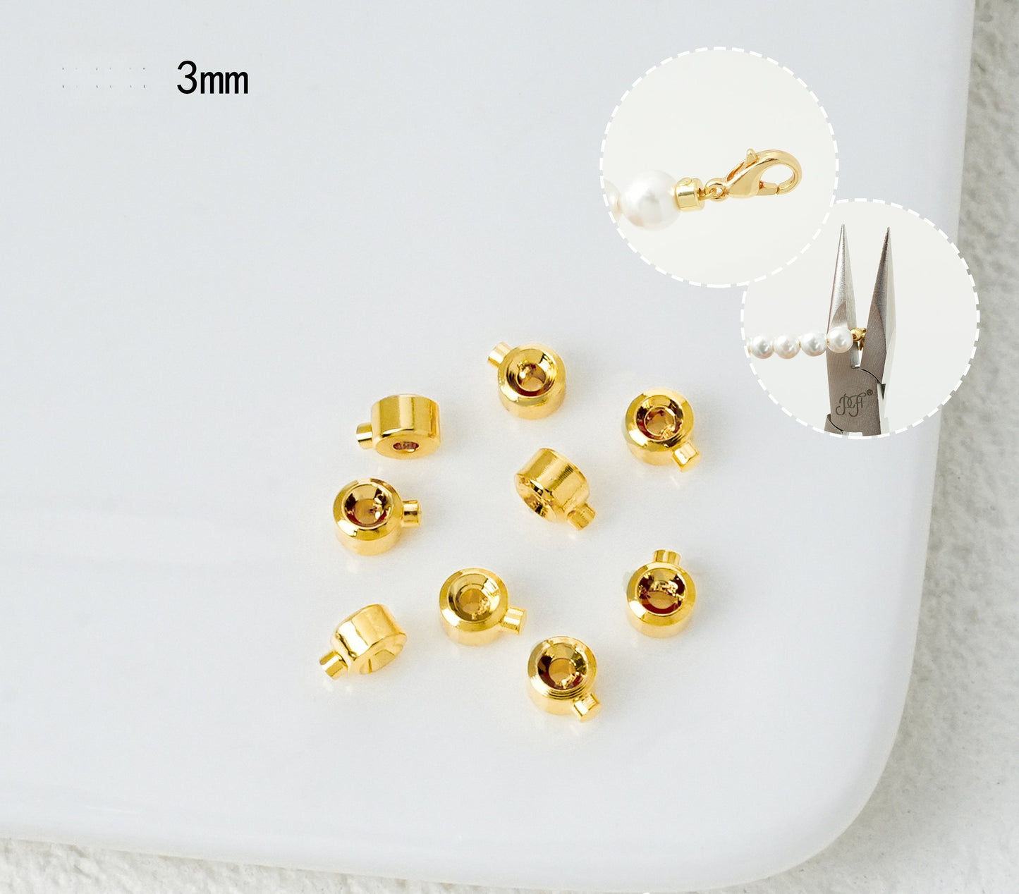Positioning Beads End Snap