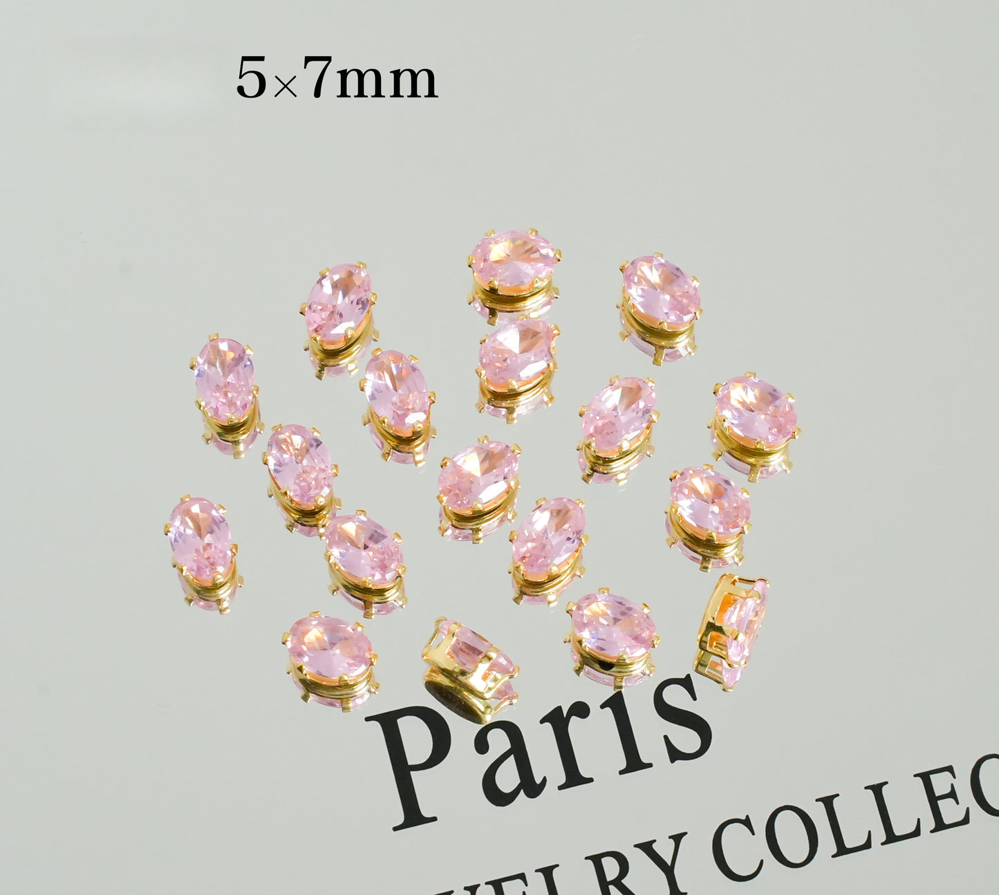 5*7mm Oval Zircon