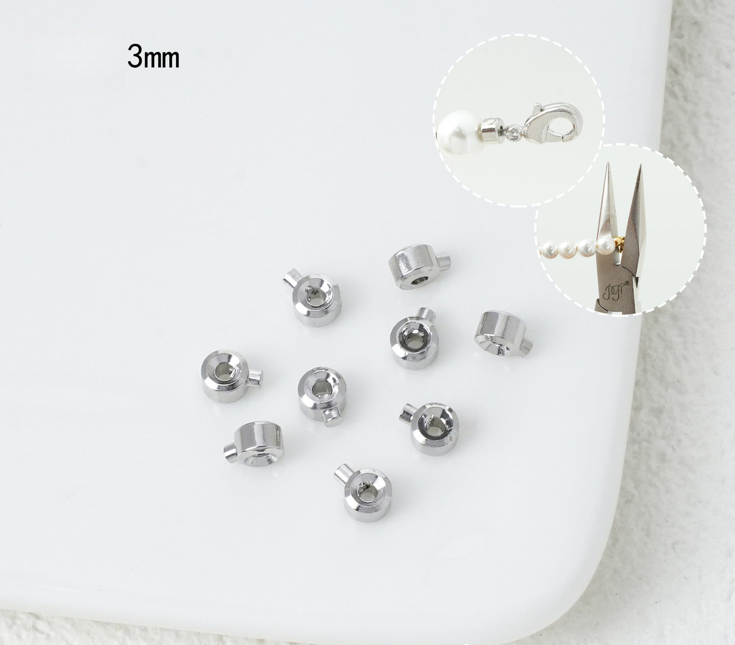 Positioning Beads End Snap