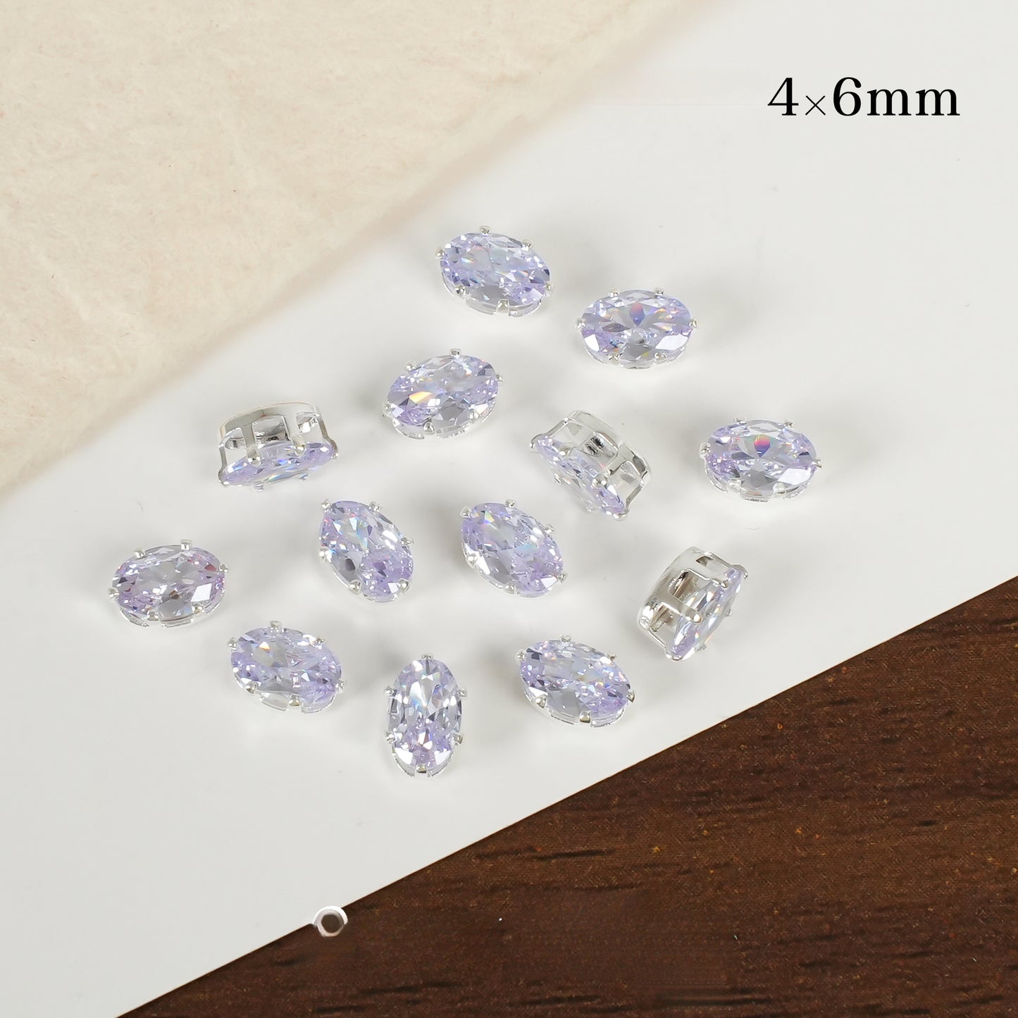 4*6mm Oval Zircon