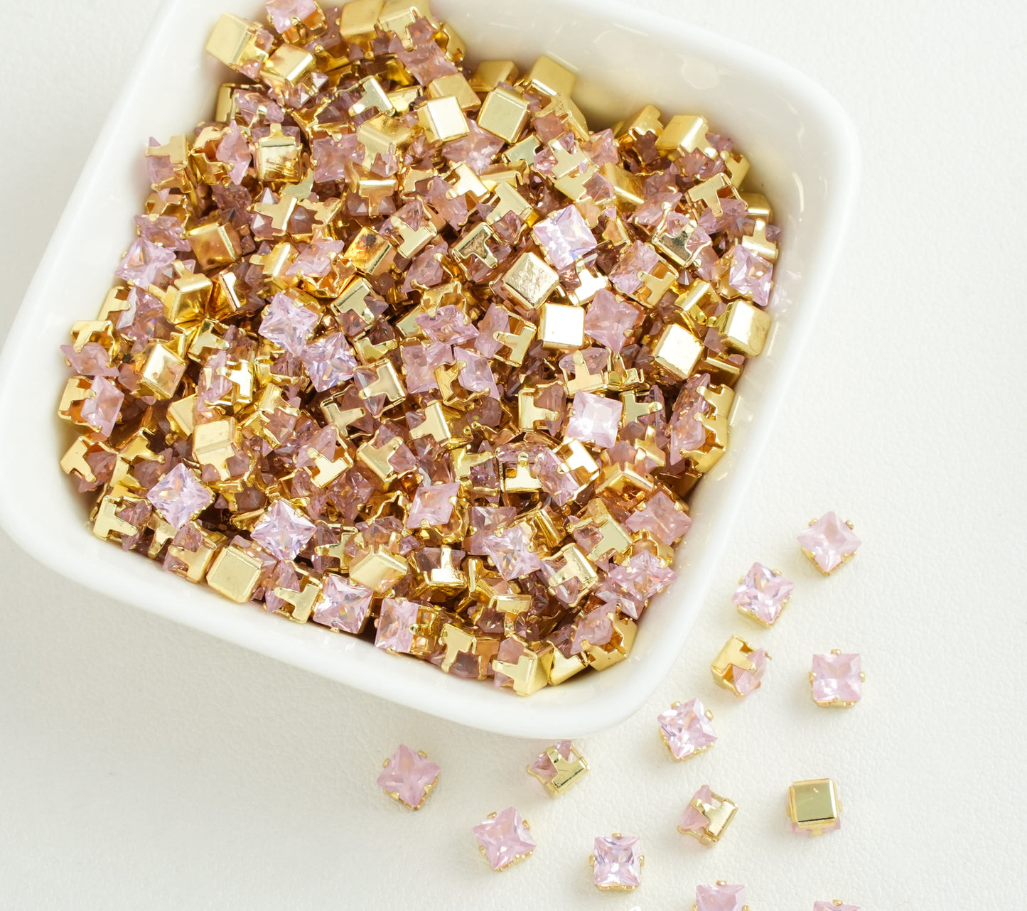 4mm Square Zircon