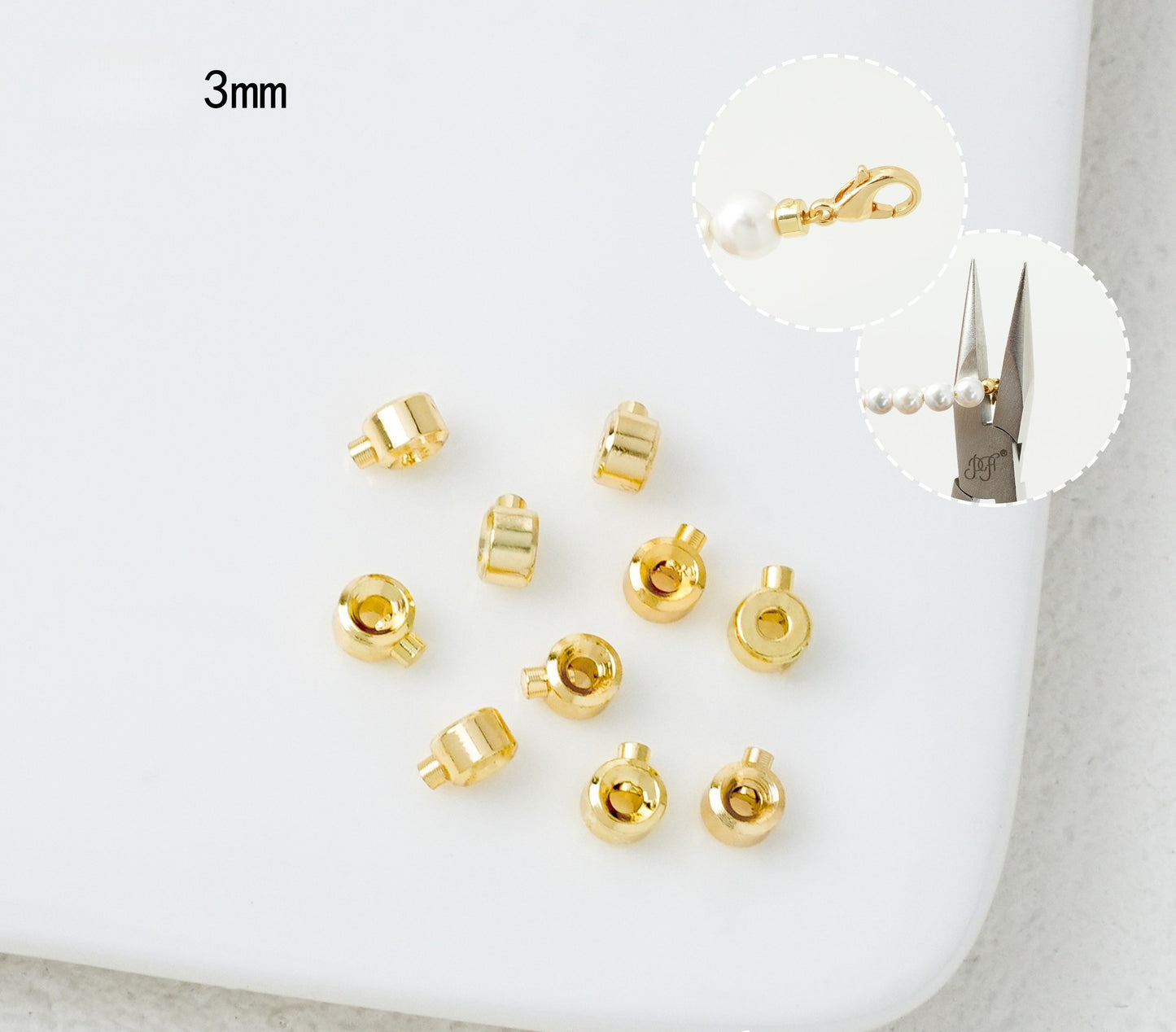 Positioning Beads End Snap