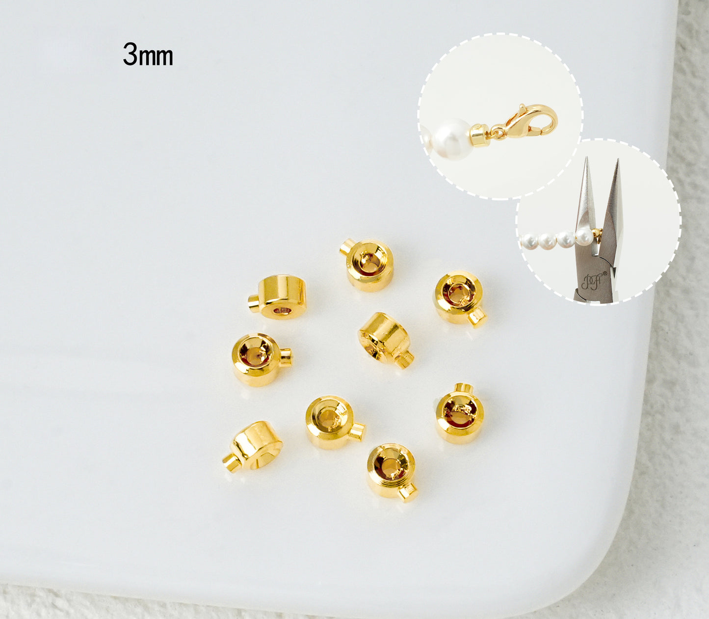 Positioning Beads End Snap