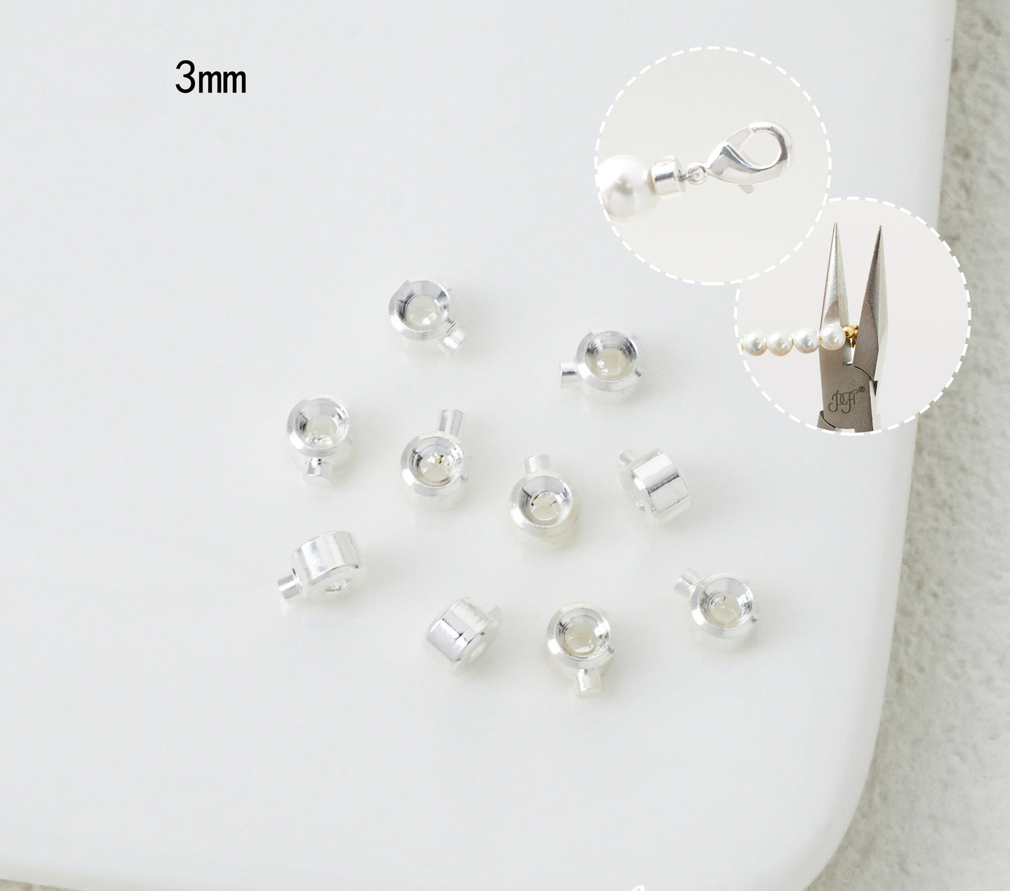 Positioning Beads End Snap