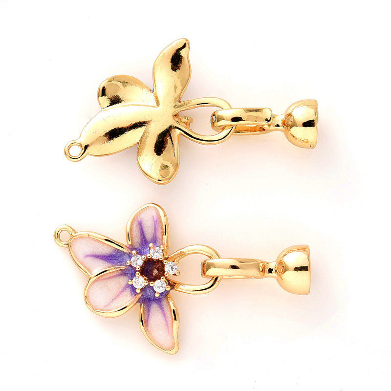 Pinellia zircon buckle