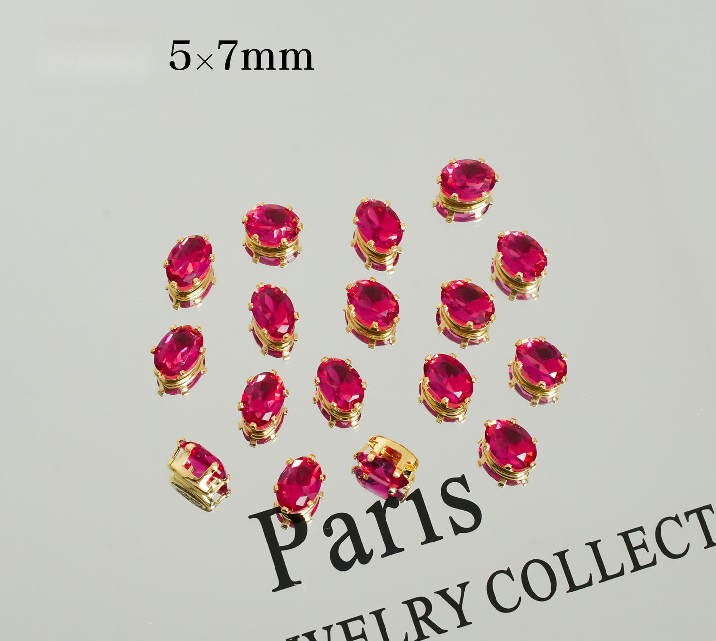 5*7mm Oval Zircon