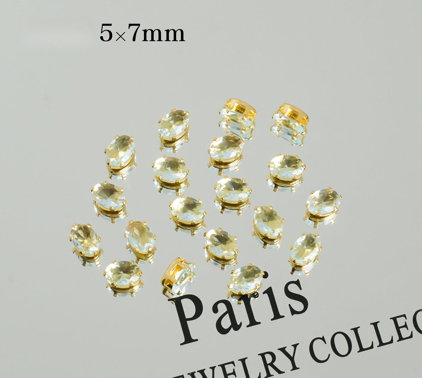 5*7mm Oval Zircon
