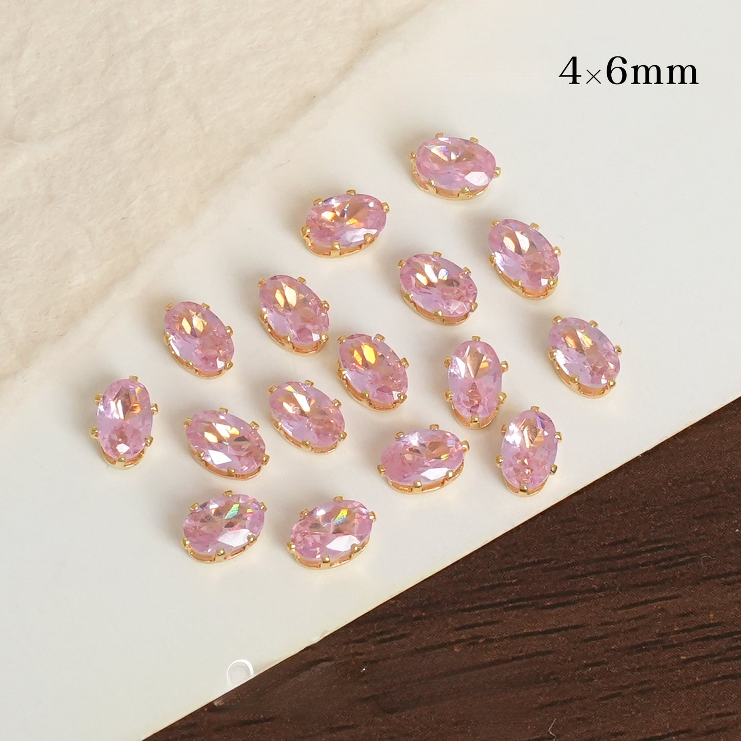 4*6mm Oval Zircon