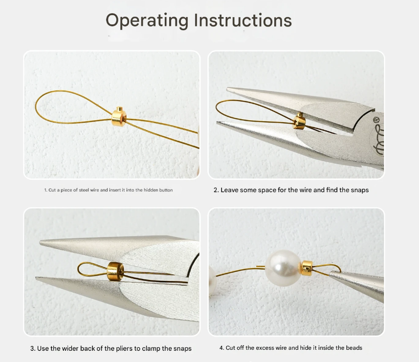 Positioning Beads End Snap