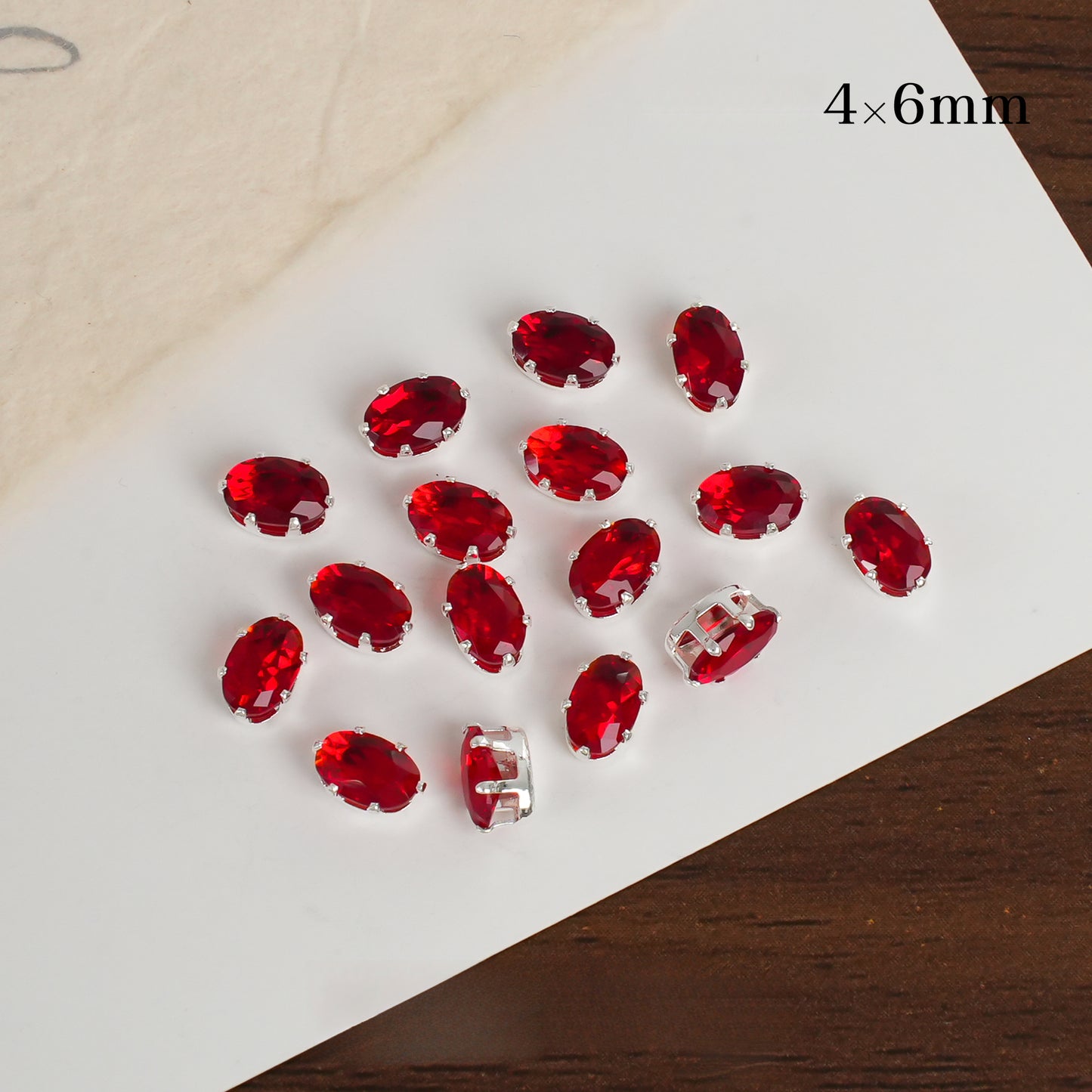 4*6mm Oval Zircon