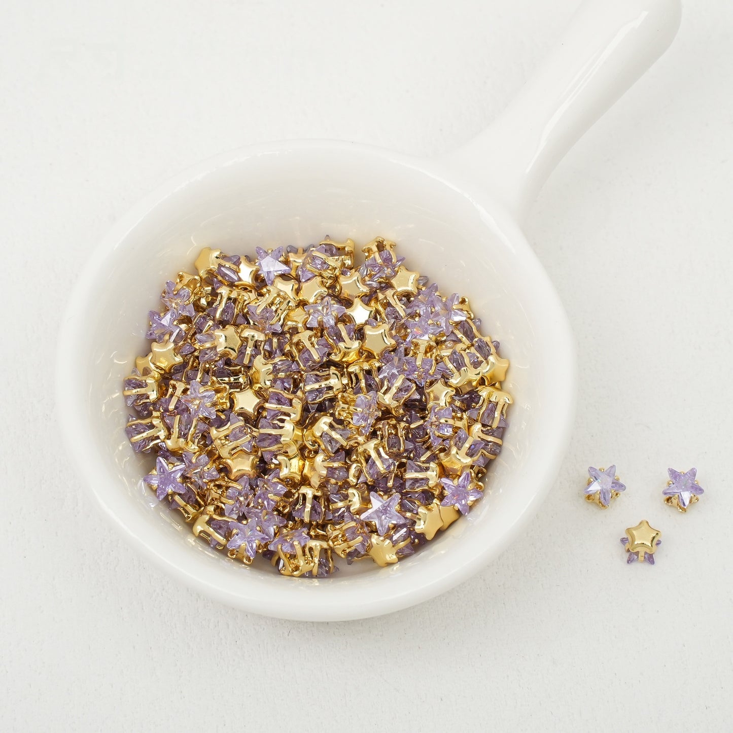 3mm/4mm Star Zircon