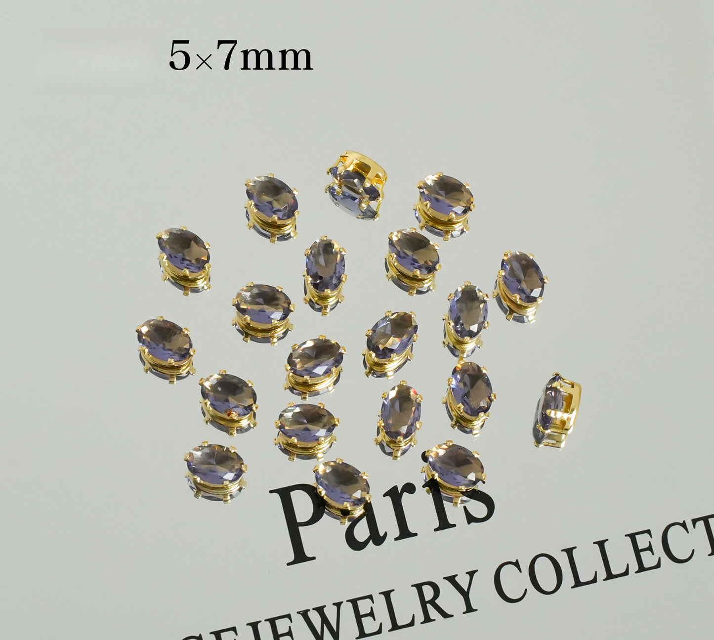 5*7mm Oval Zircon