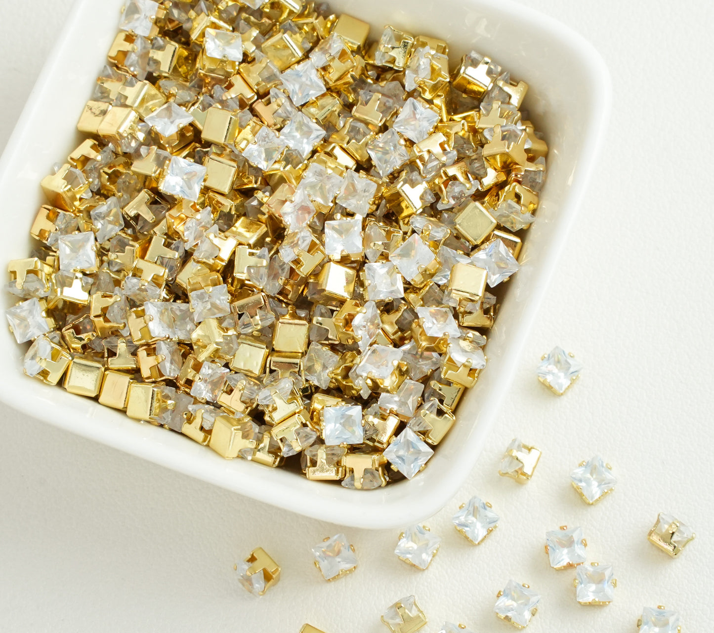 4mm Square Zircon