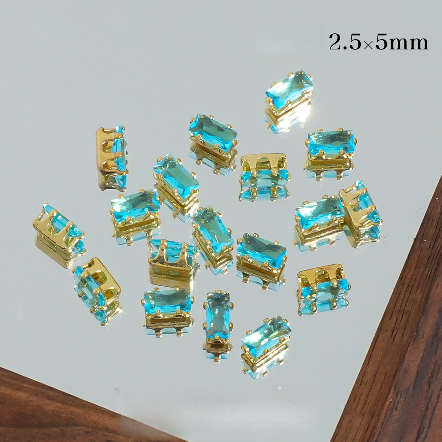 2.5*5mm Rectangle Zircon