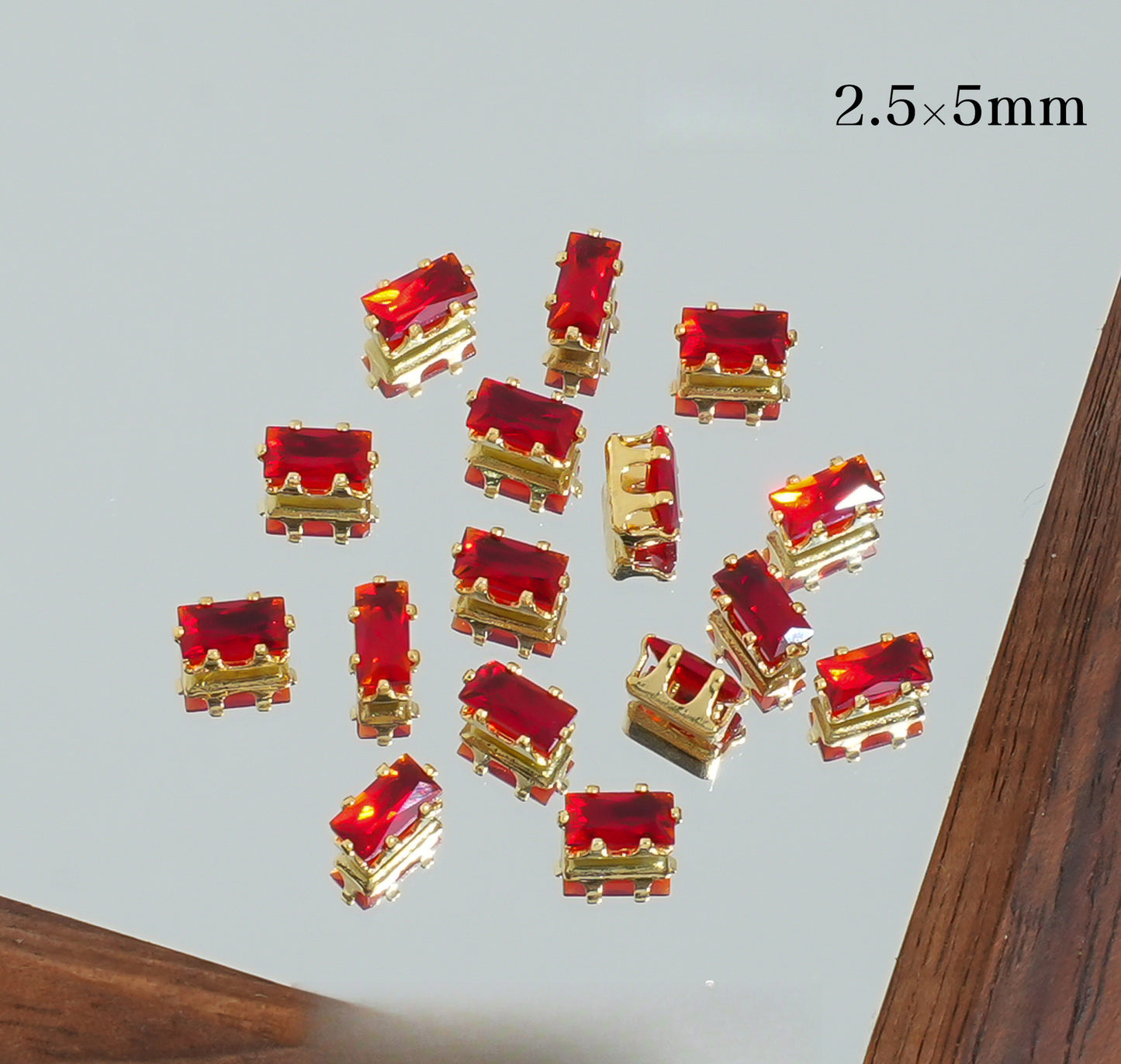 2.5*5mm Rectangle Zircon