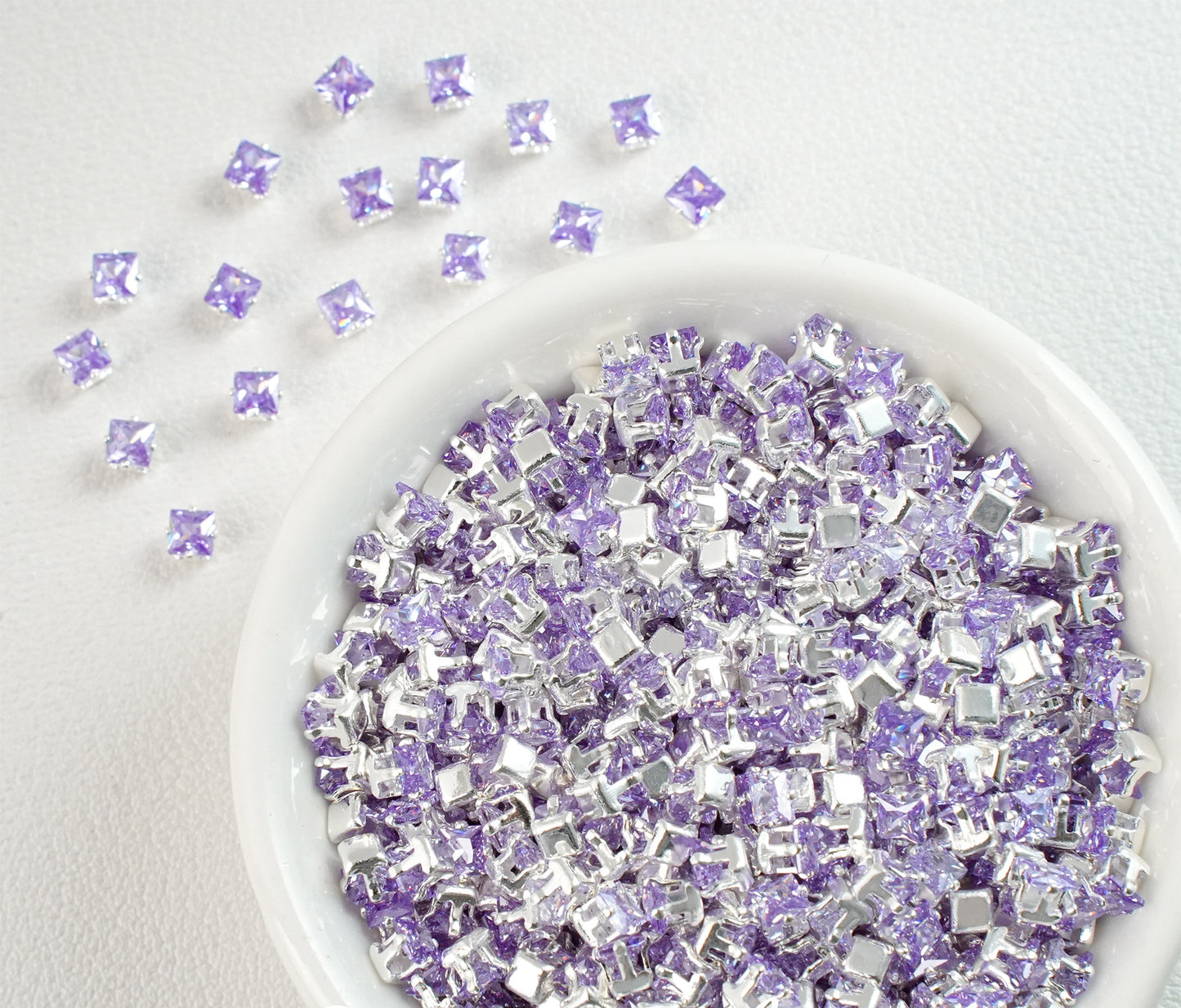 3mm Square Zircon