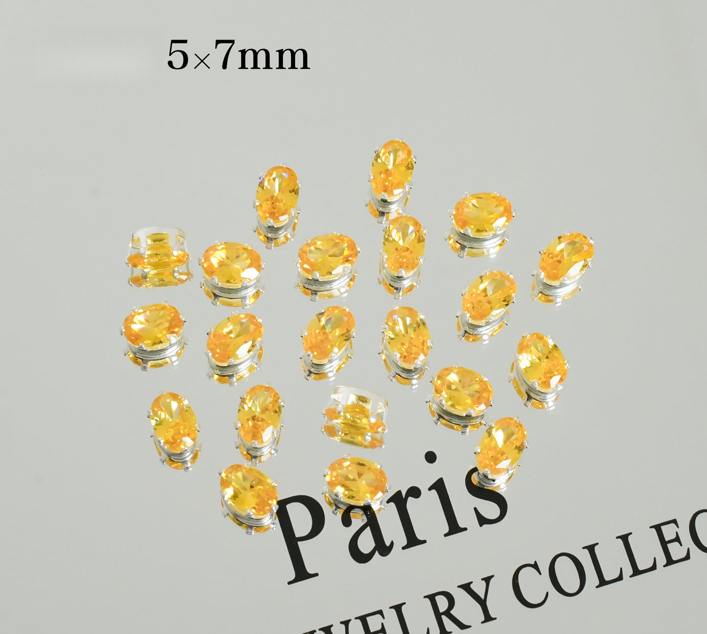 5*7mm Oval Zircon