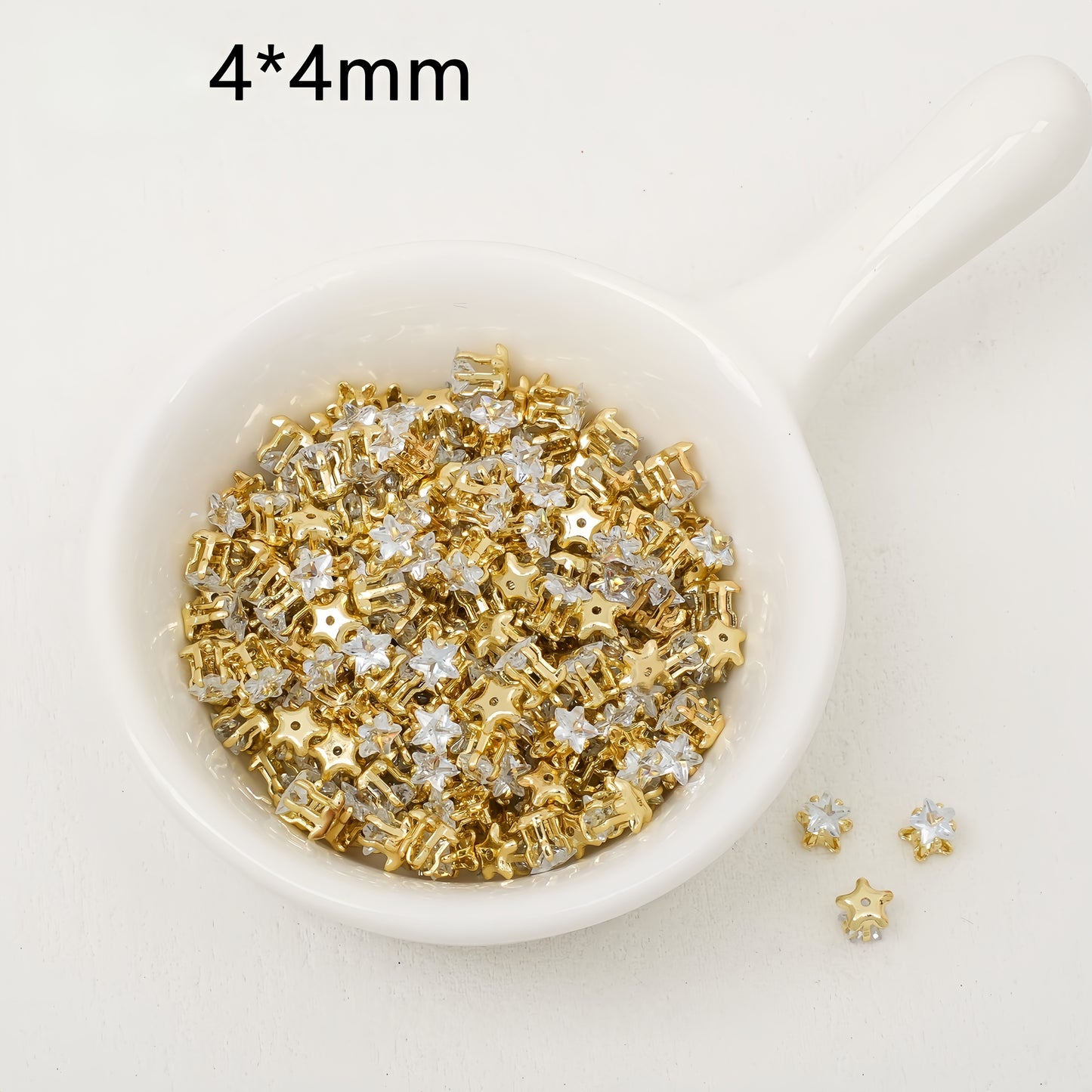 3mm/4mm Star Zircon