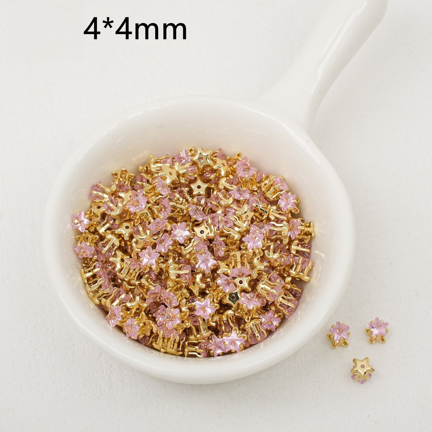 3mm/4mm Star Zircon