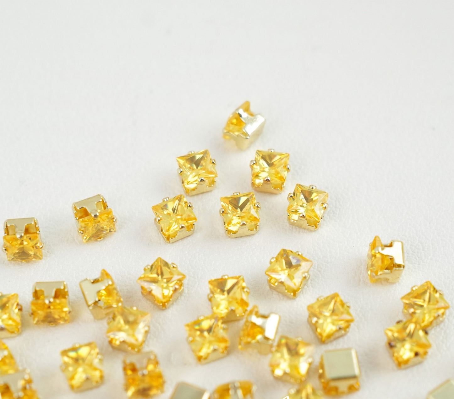 4mm Square Zircon