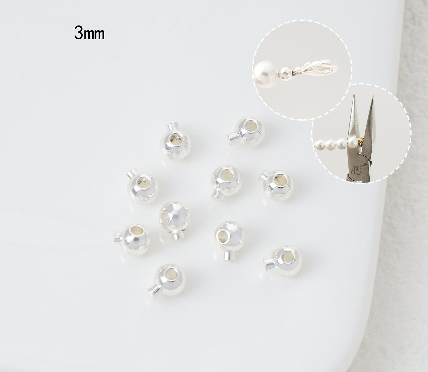 Positioning Beads End Snap