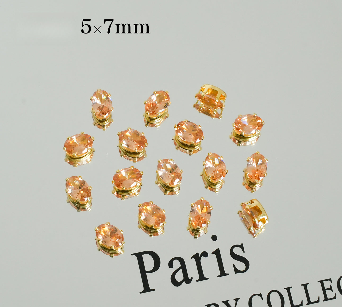 5*7mm Oval Zircon