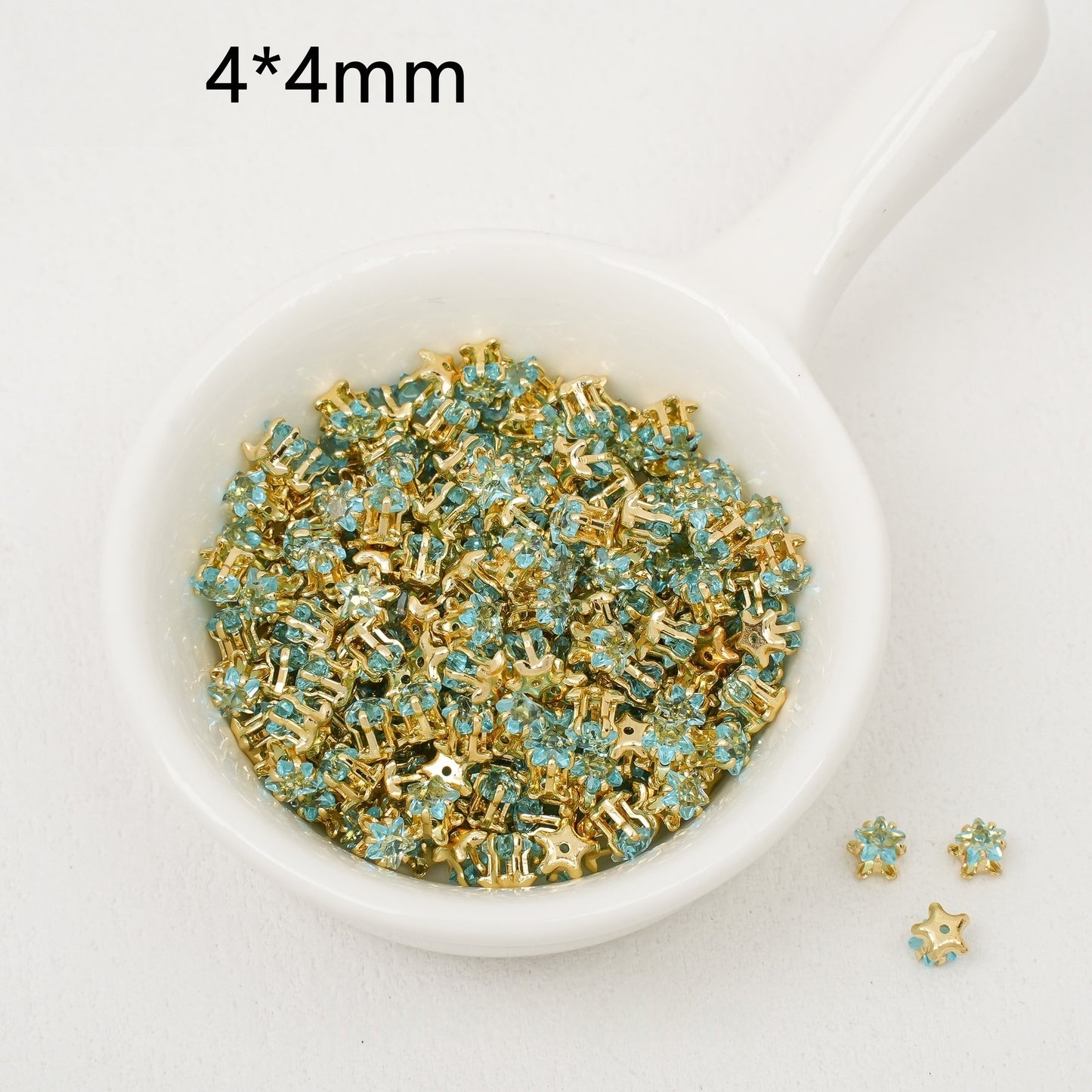 3mm/4mm Star Zircon