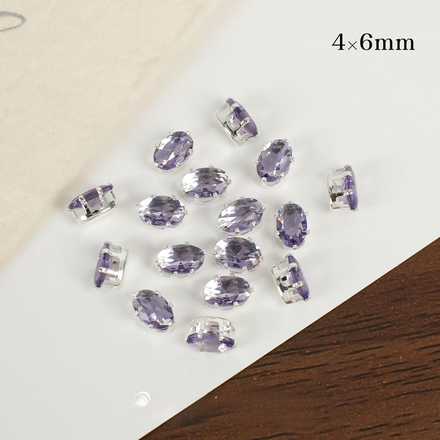 4*6mm Oval Zircon