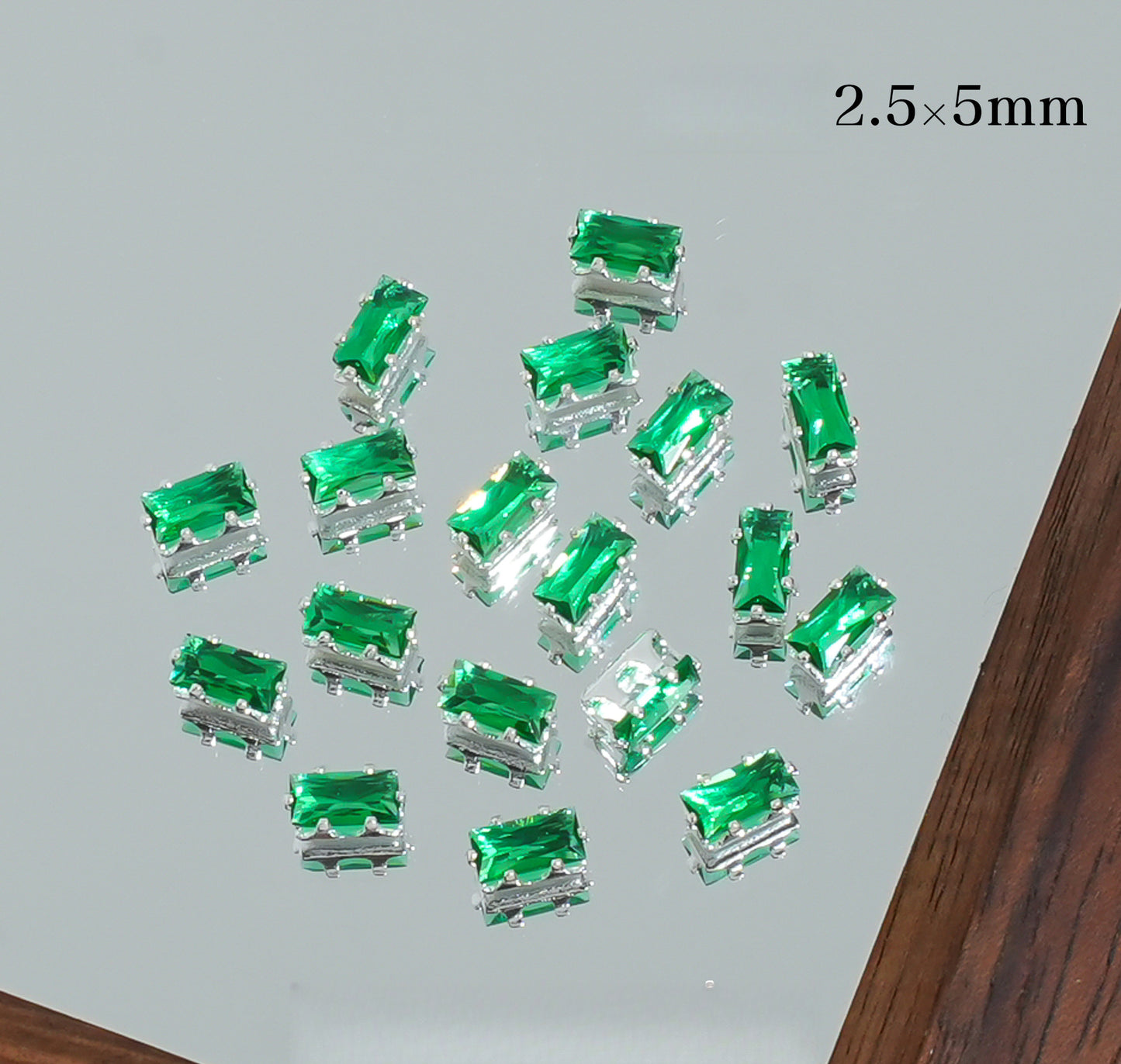 2.5*5mm Rectangle Zircon