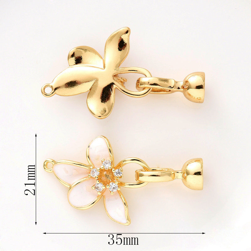 Pinellia zircon buckle