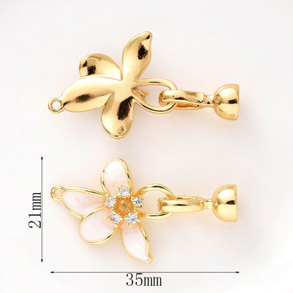 Pinellia zircon buckle