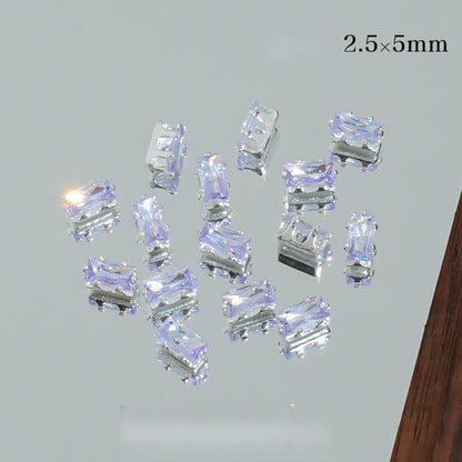 2.5*5mm Rectangle Zircon