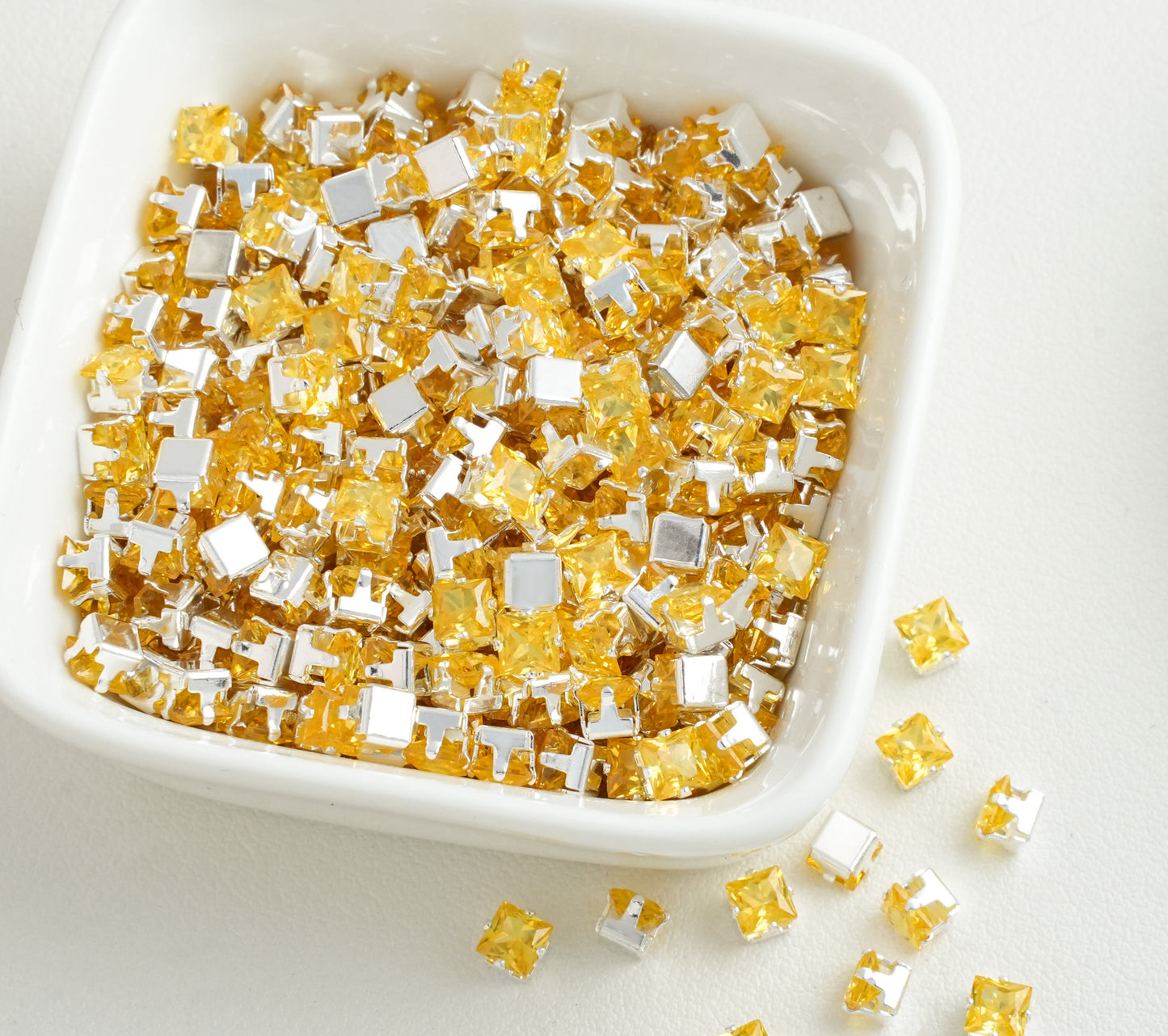 4mm Square Zircon