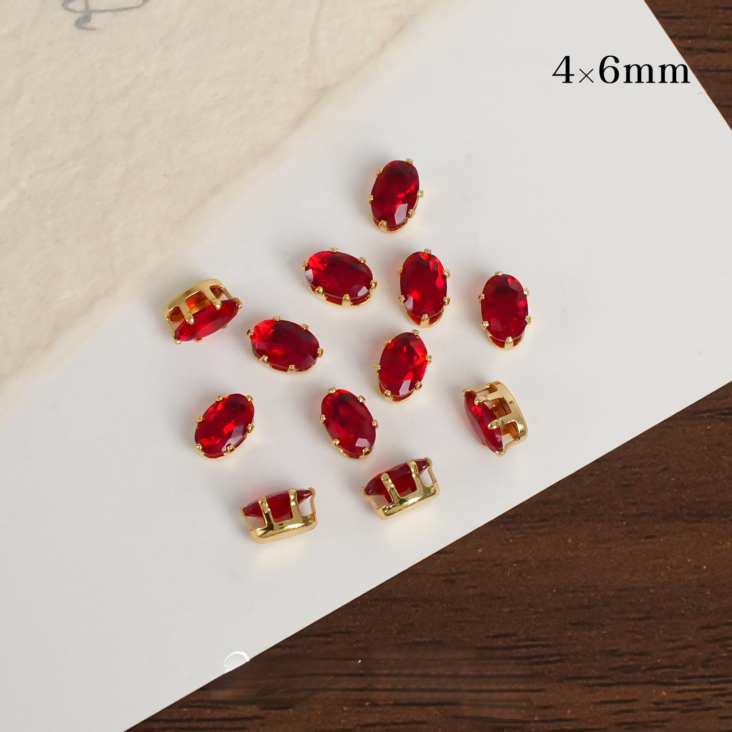 4*6mm Oval Zircon