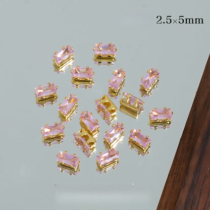2.5*5mm Rectangle Zircon