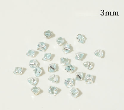 3mm/4mm Reverse Round Zircon