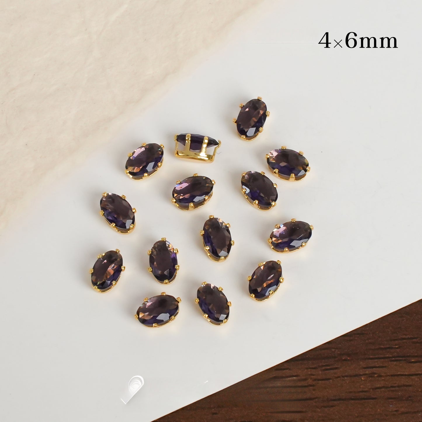 4*6mm Oval Zircon