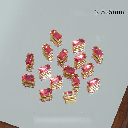 2.5*5mm Rectangle Zircon