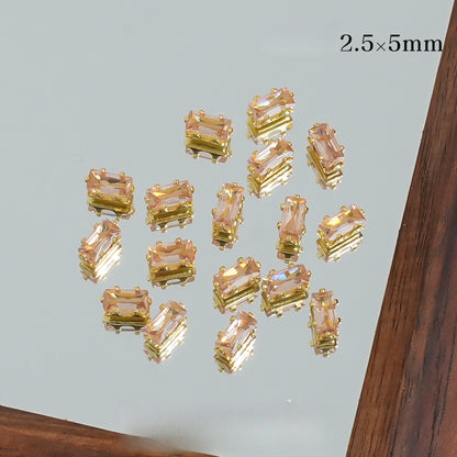 2.5*5mm Rectangle Zircon