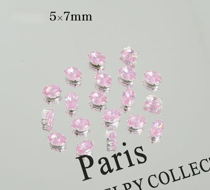 5*7mm Oval Zircon