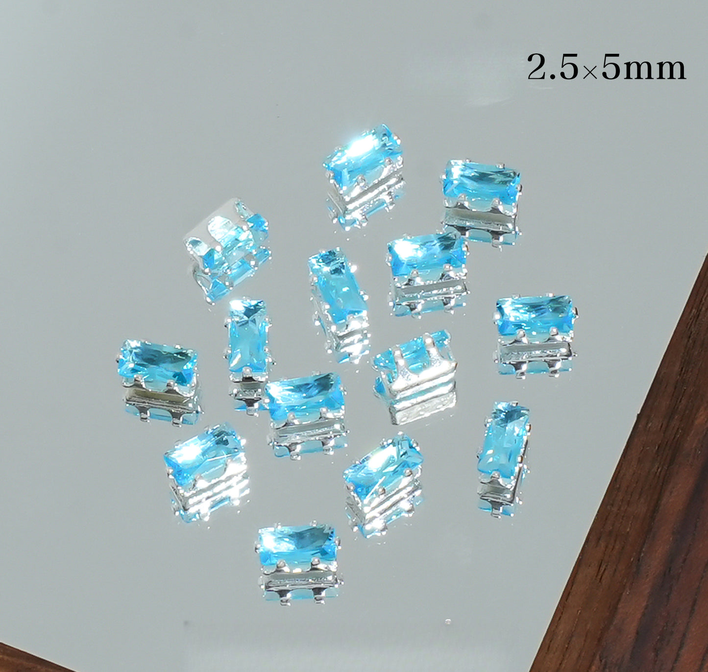 2.5*5mm Rectangle Zircon