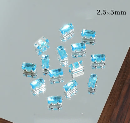 2.5*5mm Rectangle Zircon