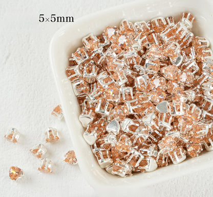 5mm Heart Shape Zircon