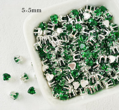 5mm Heart Shape Zircon