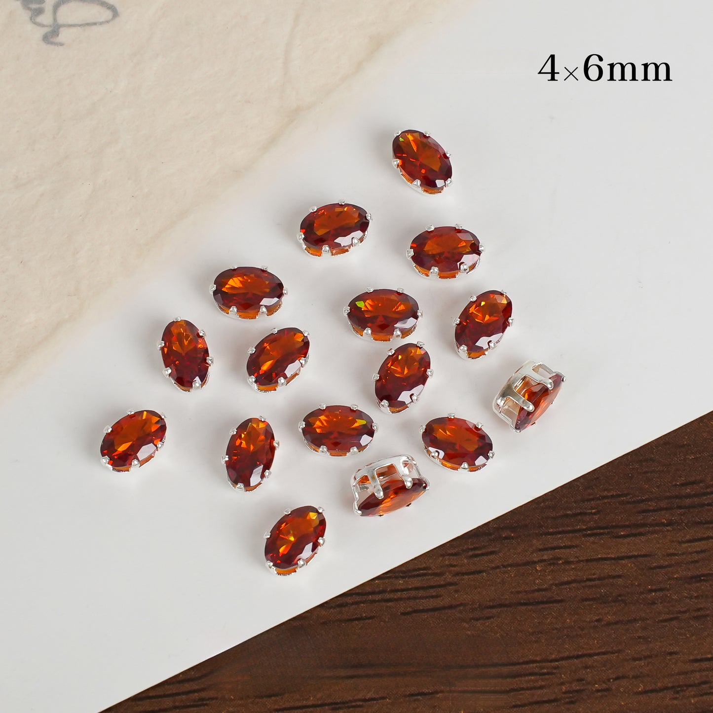 4*6mm Oval Zircon