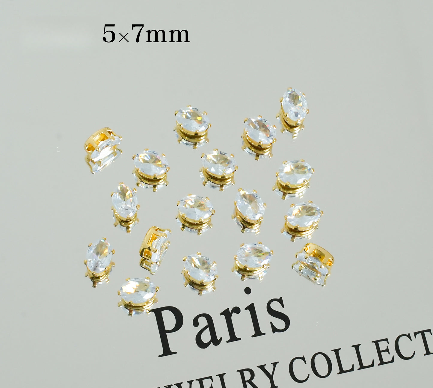 5*7mm Oval Zircon