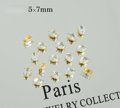 5*7mm Oval Zircon