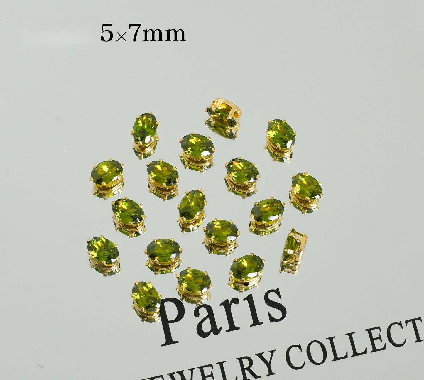 5*7mm Oval Zircon