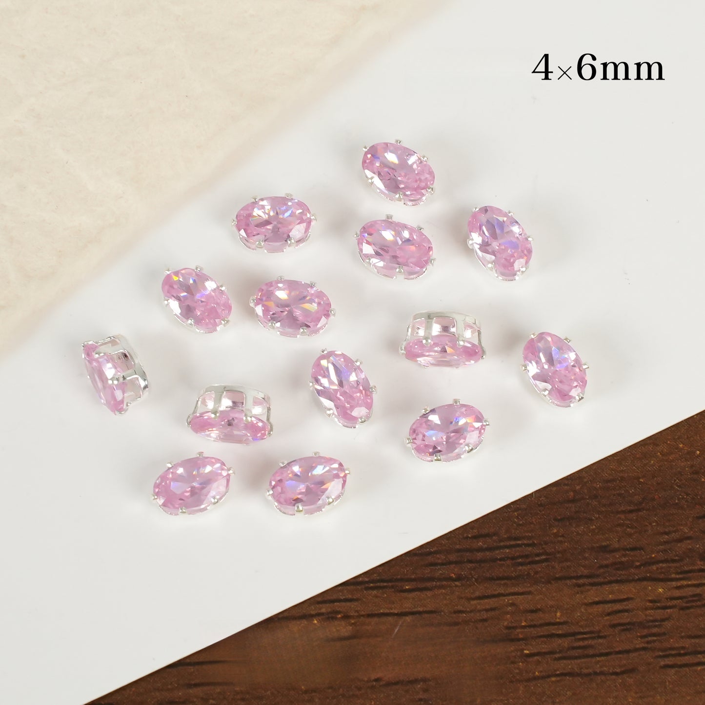 4*6mm Oval Zircon