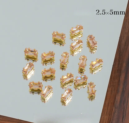 2.5*5mm Rectangle Zircon
